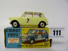 Boxed Corgi Model Number 227 Mini Competition