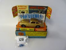 Boxed Corgi Model Number 261 James Bond DB5