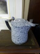 Enamelled Teapot