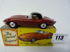 Boxed Corgi Model Number 307 E Type Jaguar