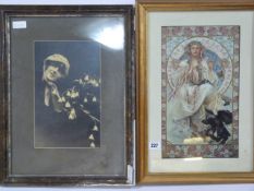 2 Early 1900 Framed Prints