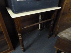 2 Drawer Pine Side Table