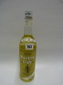 Bottle of Havana Club Light Dry Rum