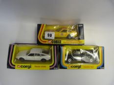 3 Corgi Boxed Window Cars