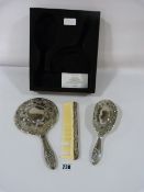 Silver Plated Dressing Table Set