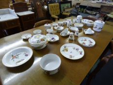Quantity of Royal Worcester Evesham Wares