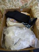Box Containing Old Linen
