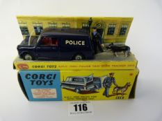 Boxed Corgi Model Number 448 BMC Police Van