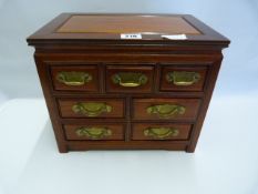 Mahogany Miniature Chest of Drawers