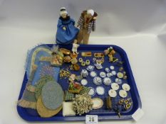 Collection of Doll House Furniture etc