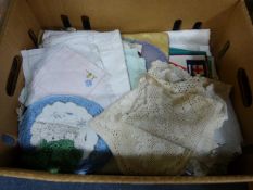 Box of Old Linen