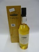 Bottle of Caol-ila Single Malt Scotch Whisky