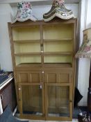 Painted Pine Farmhouse Cupboard