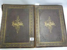 2 Victorian Holy Bibles