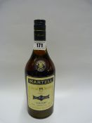 Bottle of Martel Cognac