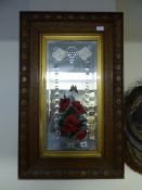 Pair of Oak Framed Edwardian Picture Mirrors