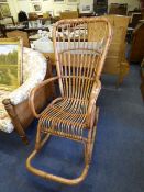 Bamboo Rocking Chair