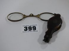 Pair of Victorian Tortoise Shell Handled Spectacles