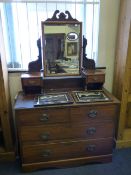 Edwardian Mahogany Dressing Table