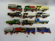 Collection of Matchbox Models of Yesteryear