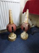 2 British Rail Finnials