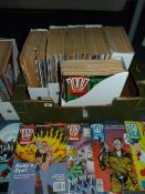 Large Quantity of 2000AD Judge Dread Magazines