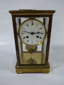 Brass Mantel Clock