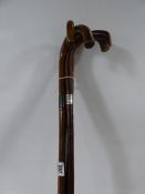 4 Walking Sticks with Silver Bands