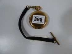 Gold Coloured Waltham Pocket Watch