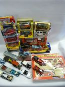Box of Mixed Diecast Vehicles