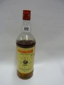 Bottle of Five Star Cockspur Fine Rum