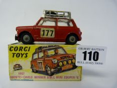 Boxed Corgi Model Number 339 Monte Carlo Mini - Boxed