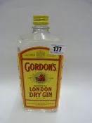 Bottle of Gordons Dry Gin