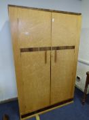 Art Deco Double Wardrobe