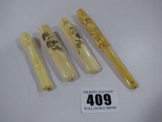 4 Bone Cigarette Holders