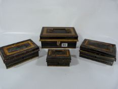 4 Cash Tins
