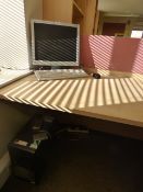 Fujitsu Desk Top Computer with Windows Vista Operating System - Flat Screen Monitor & Mouse