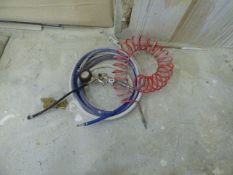 3 Lengths of Airline & Tyre Inflator