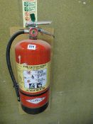Foam Fire Extinguisher