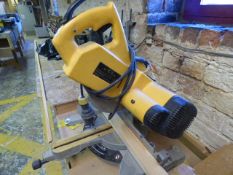 Dewalt DW 707LX 110 Volt Saw Complete with Bench