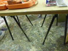 Pair of Tubular Trestles