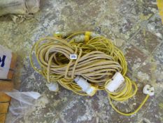 5 x 110 Volt Extension Leads