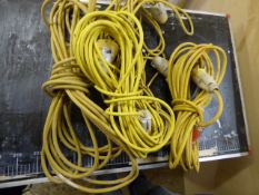 5 x 110 Volt Extension Leads