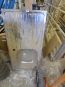 2 Stainless Steel Sink Units