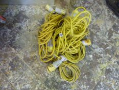 5 x 110 Volt Extension Leads