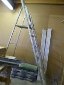 Pair of Aluminium 7 Tread Platform Steps