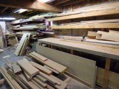 Large Quantity of Assorted Hardwoods Including Sapele Mahoganys - Larch & Other Timbers