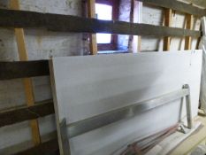 Glass Storage Rack & Contents