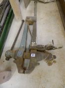 Antique Engineer's Leg Vice