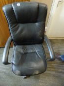 High Back Executive Swivel Chair - Charcoal